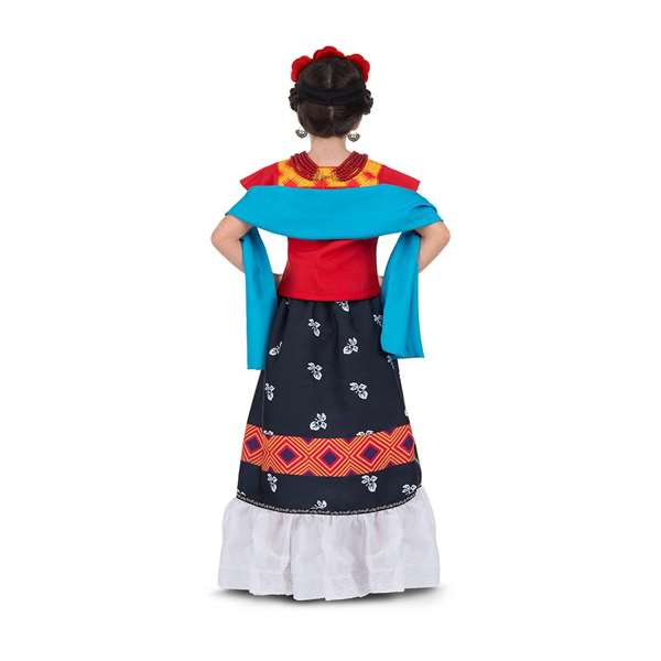 My Other Me Déguisement Frida Kahlo 4 Pièces, 5-6 Ans