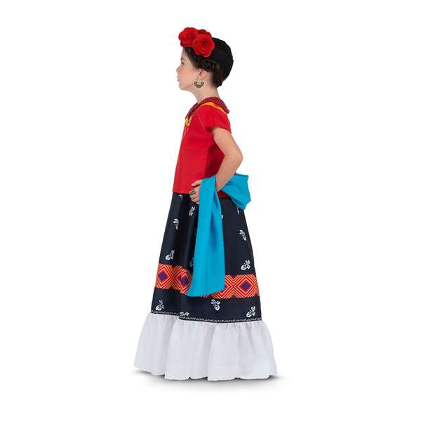 My Other Me Déguisement Frida Kahlo 4 Pièces, 5-6 Ans