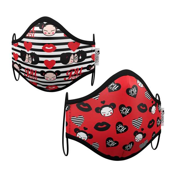 My Other Me Pucca Premium Hygienic Mask Adult - Taille Unique - Masque Hygiénique Adulte