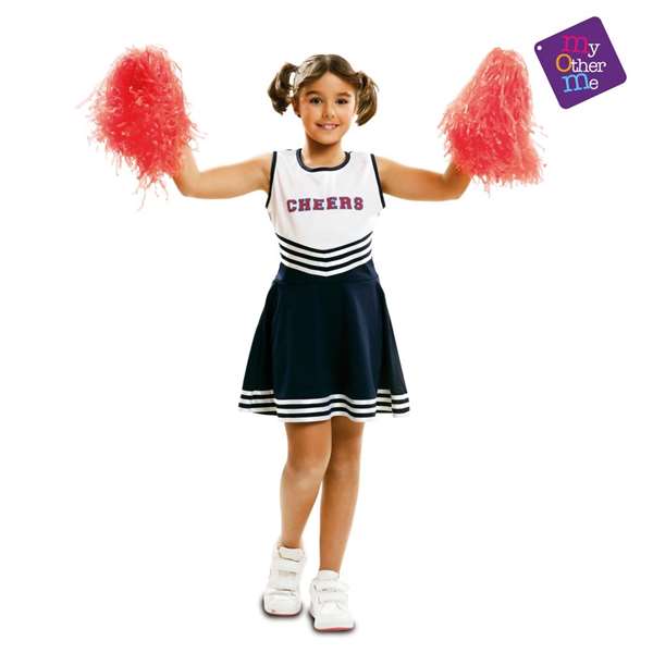 My Other Me Déguisement Pom-pom girl 5-6 Ans (Robe)