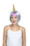 My Other Me Peluca Unicornio - Perruque courte multicolore pour déguisement et cosplay