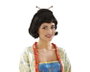 My Other Me - Peluca japonesa - Perruque japonaise pour déguisement, Multicolor - Produit disponible en espagnol, anglais, français, italien, portugais, allemand