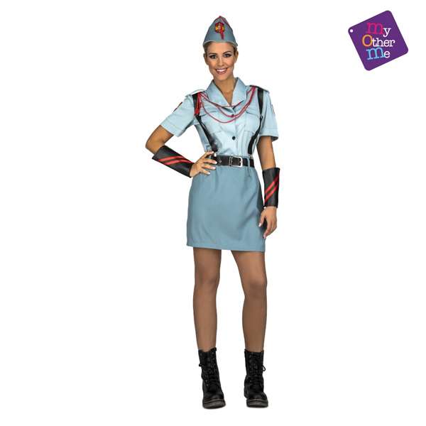 My Other Me ML - Déguisement Légionnaire Taille M - Comprend Casquette, Chemise, Jupe, Ceinturon, Bretelles et Poignets