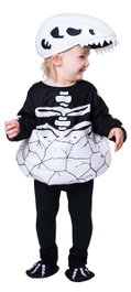 My Other Me Déguisement Petit Dinosaure Squelette 3-4 Ans