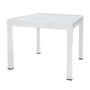 BigBuy Home Table extensible Thais 80 x 80 x 74 cm Aluminium