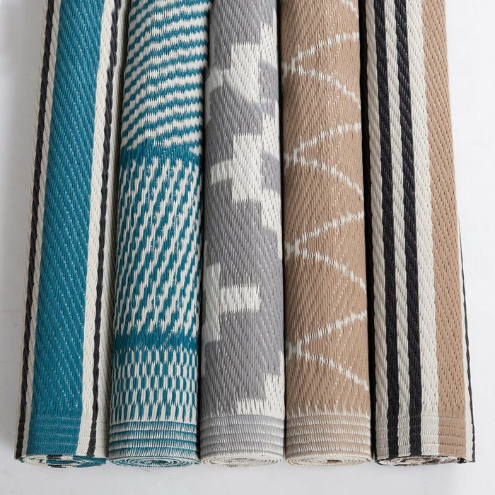 Tapis d’extérieur Chios Beige polypropylène Tapis d’extérieur Chios Beige polypropylène