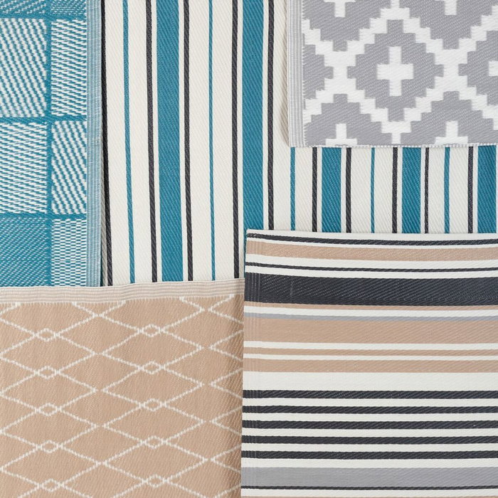 Tapis d’extérieur Chios Beige polypropylène Tapis d’extérieur Chios Beige polypropylène