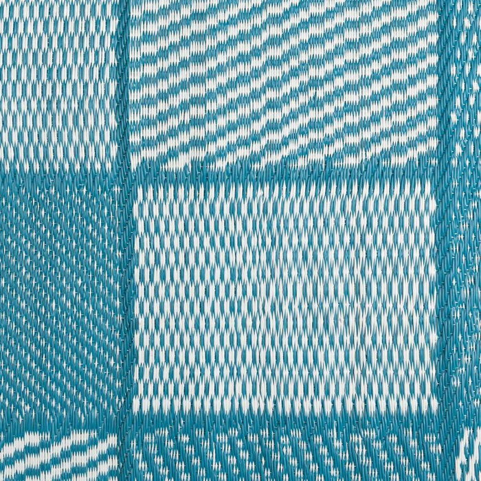 BigBuy Home Tapis d'extérieur Meis Bleu Blanc