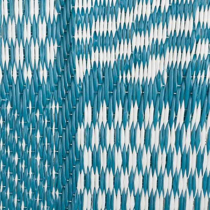 BigBuy Home Tapis d'extérieur Meis Bleu Blanc