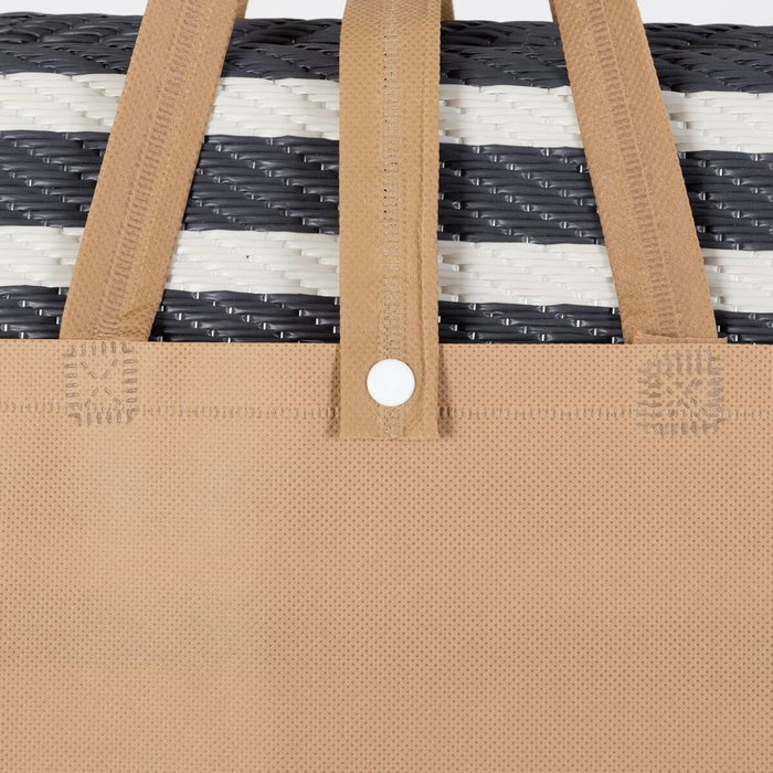 BigBuy Home Serviette de plage Chios Beige polypropylène 90 x 180 cm