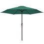 BigBuy Home Parasol Monty Aluminium Vert 270 cm
