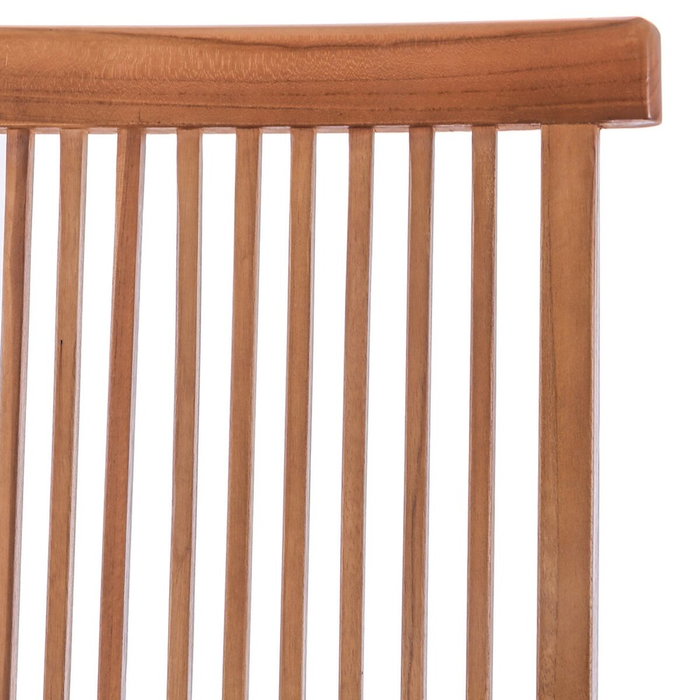 BigBuy Home Chaise de jardin Kayla Naturel bois de teck