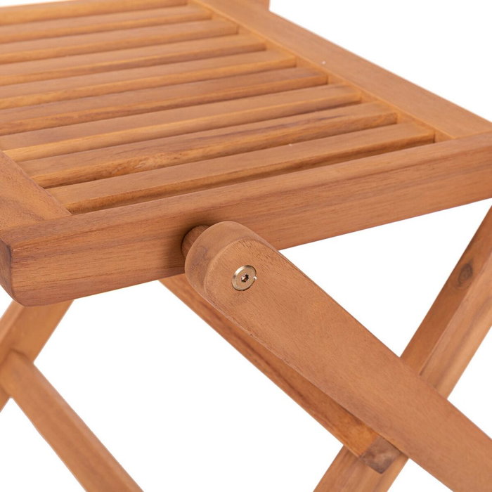 Chaise de jardin Kate 46 x 60 x 88,5 cm Naturel Bois d'acacia Chaise de jardin Kate 46 x 60 x 88,5 cm Naturel Bois d'acacia