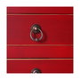 BigBuy Home Meuble d'Entrée ORIENTE Rouge Doré