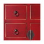 BigBuy Home Buffet ORIENTE Rouge Doré