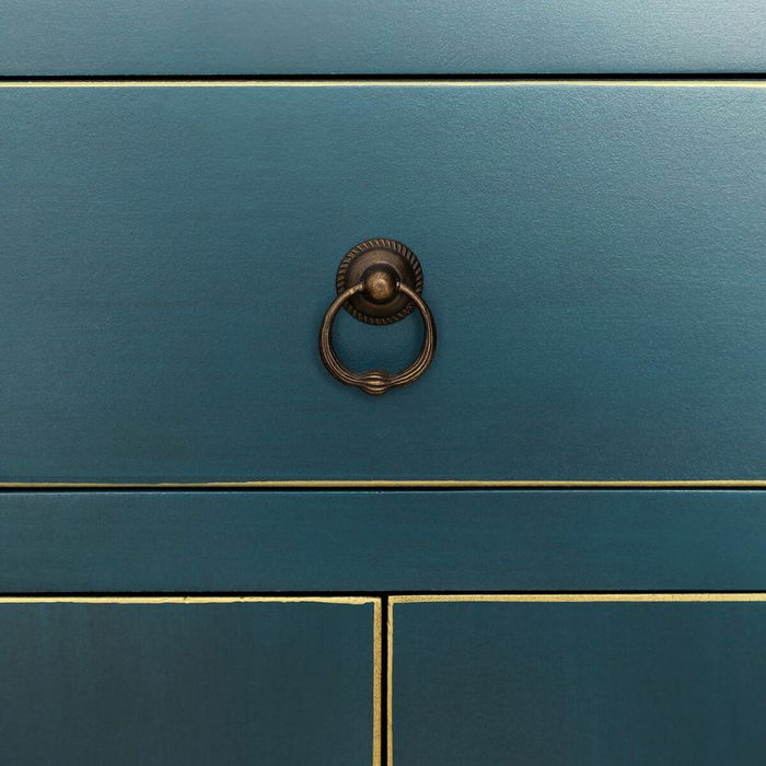 Armoire ORIENTE Bleu Fer DMF 55 x 33 x 185 cm