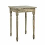 BigBuy Home Table d'appoint Naturel Gris Bois 60 x 60 x 90 cm