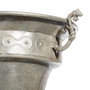 BigBuy Home Vase Métal Argent 52 x 42,5 x 60 cm