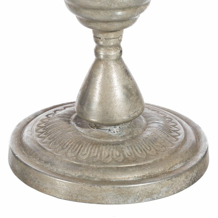 BigBuy Home Vase Métal Argent 52 x 42,5 x 60 cm