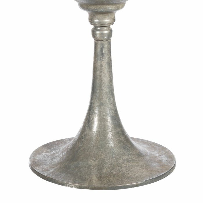 BigBuy Home Vase 61 x 51,5 x 77 cm Métal Argent BigBuy Home Vase 61 x 51,5 x 77 cm Métal Argent