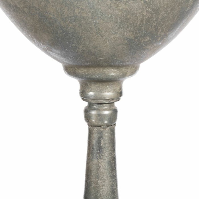 BigBuy Home Vase 61 x 51,5 x 77 cm Métal Argent BigBuy Home Vase 61 x 51,5 x 77 cm Métal Argent
