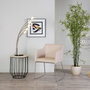 BigBuy Home Lampe de bureau Gris Métal Marbre Fer