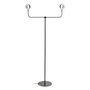 BigBuy Home Lampadaire Noir Acier 70 x 70 x 154 cm