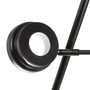 BigBuy Home Lampadaire Noir Acier 70 x 70 x 154 cm