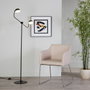 BigBuy Home Lampadaire Noir Acier 70 x 70 x 154 cm