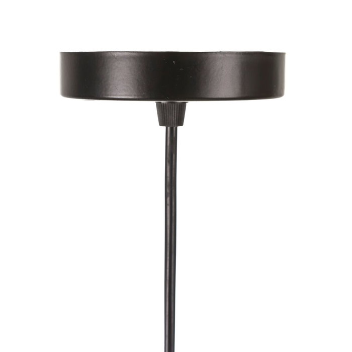 Suspension Verre Doré Transparent 30 x 30 x 30 cm Vintage Ø 35 cm