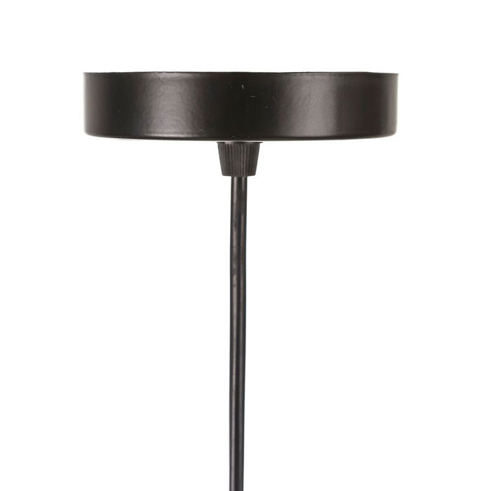 Suspension Verre Doré Transparent 30 x 30 x 30 cm Vintage Ø 35 cm