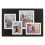 BigBuy Home Cadre photo 62 x 1,2 x 42 cm Verre Noir Blanc DMF