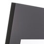 BigBuy Home Cadre photo 62 x 1,2 x 42 cm Verre Noir Blanc DMF