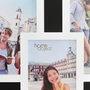 BigBuy Home Cadre photo 62 x 1,2 x 42 cm Verre Noir Blanc DMF