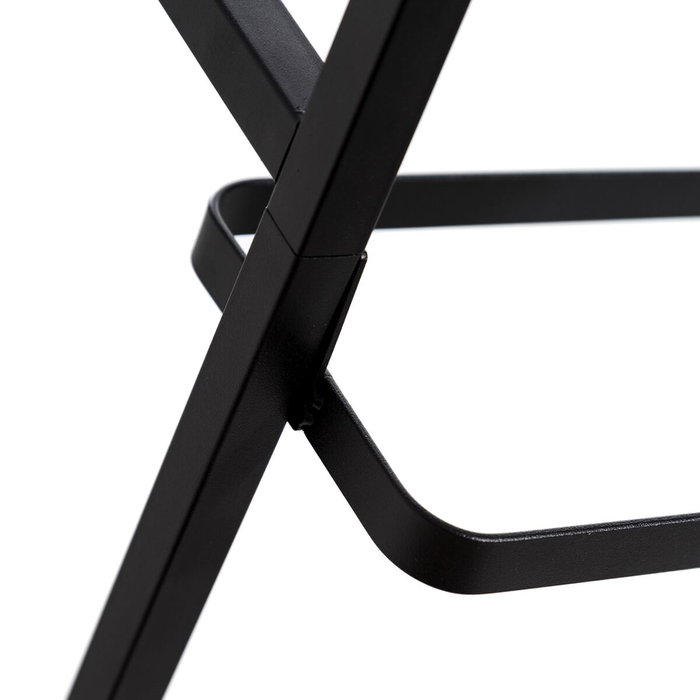 Porte-manteau 37 x 37 x 170 cm Noir Métal industriel Porte-manteau 37 x 37 x 170 cm Noir Métal industriel