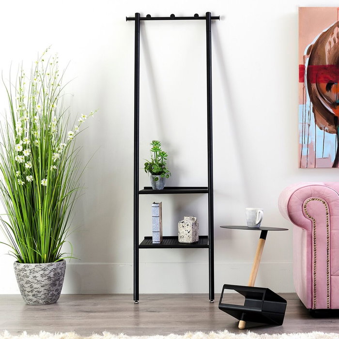 BigBuy Home Porte-manteau Noir Métal industriel BigBuy Home Porte-manteau Noir Métal industriel