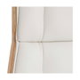 BigBuy Home Fauteuil Blanc Naturel en Polyuréthane