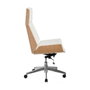 BigBuy Home Fauteuil Blanc Naturel en Polyuréthane