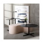 BigBuy Home Table d'appoint circulaire Noir Aluminium