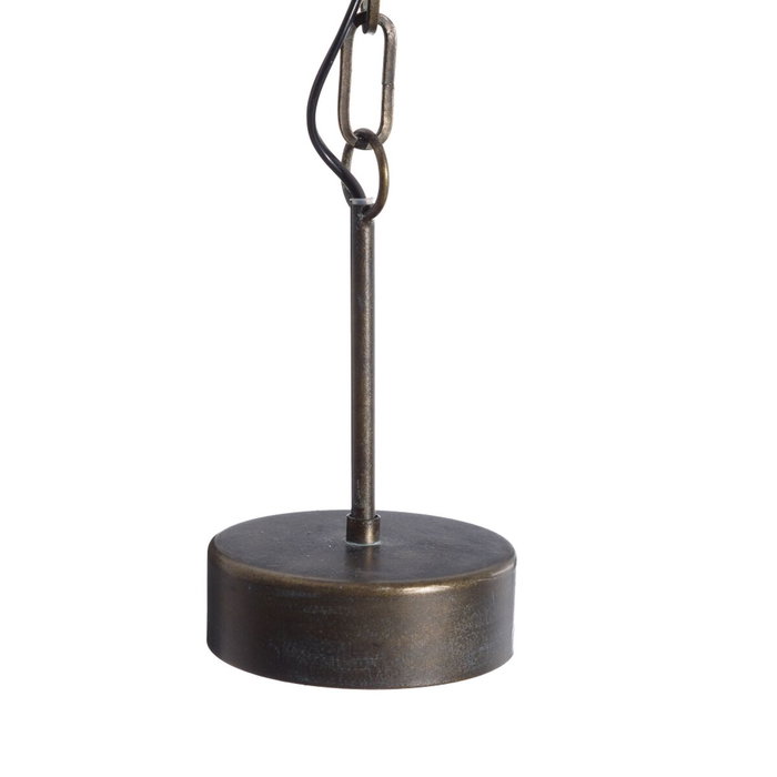 BigBuy Home Suspension Volets Doré Métal 45 x 45 x 70 cm