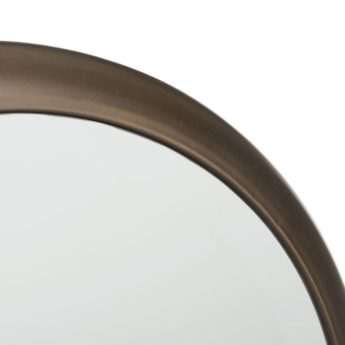 BigBuy Home Miroir mural Doré industriel 48 x 22 x 40 cm