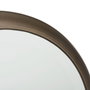 BigBuy Home Miroir mural Doré industriel 48 x 22 x 40 cm