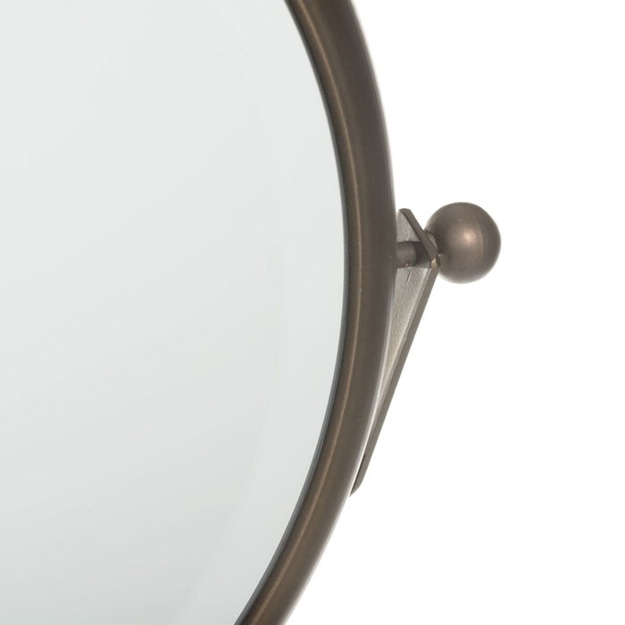 BigBuy Home Miroir mural Doré industriel 48 x 22 x 40 cm