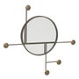 BigBuy Home Portemanteau 71 x 7 x 65 cm Métal Bronze