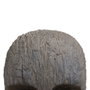 BigBuy Home Figurine Décorative Masque Gris