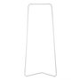 Porte-manteau 81 x 38 x 182 cm Métal Blanc