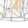 Suspension 30 x 30 x 36 cm Métal Argent