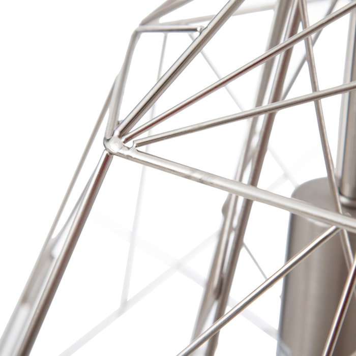 BigBuy Home Suspension Métal Argent 34 x 34 x 38 cm