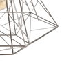 Suspension Métal Argent 35 x 35 x 45 cm