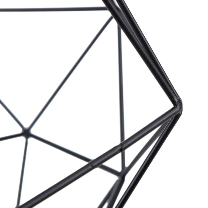 BigBuy Home Suspension Noir Métal 26 x 26 x 46 cm